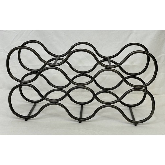 Pottery Barn Dining Pottery Barn Gray Hammered Wrought Iron Bottle